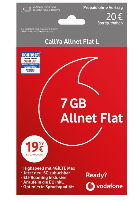 Vodafone CallYa Allnet Flat L (Triple SIM)